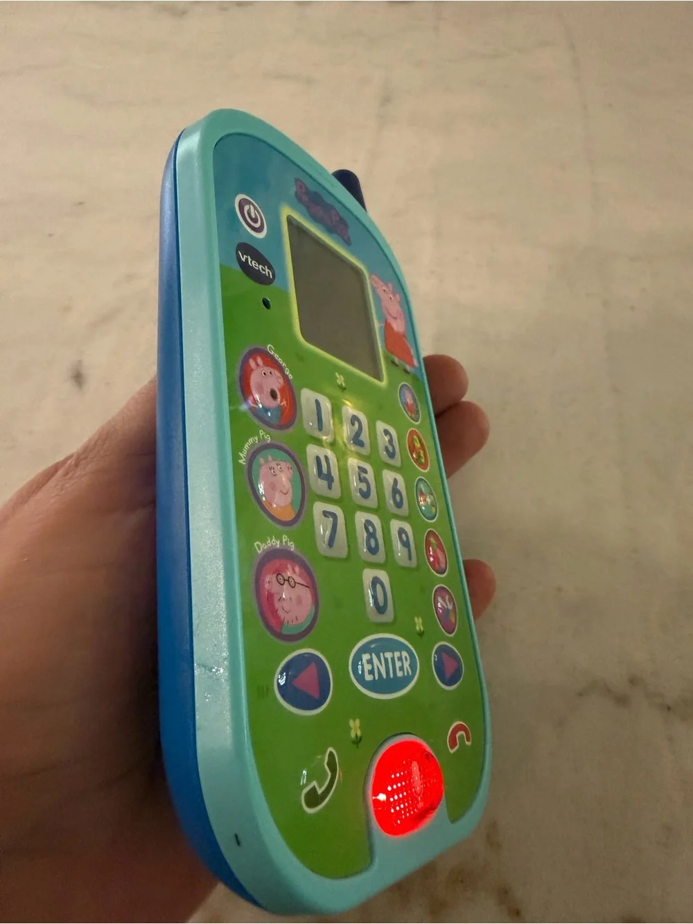 Peppa Pig Learning Phone - Teal, Blue and Green